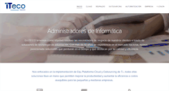 Desktop Screenshot of itecoingenieria.com